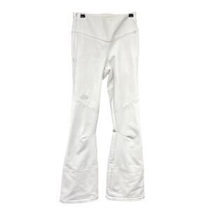 White Women's North Face Snowboarding Ski 2 Snowpants Winter Flare
